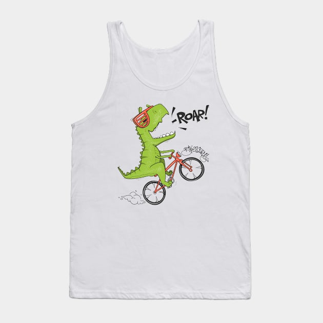 Roar Crocodile Tank Top by Mako Design 